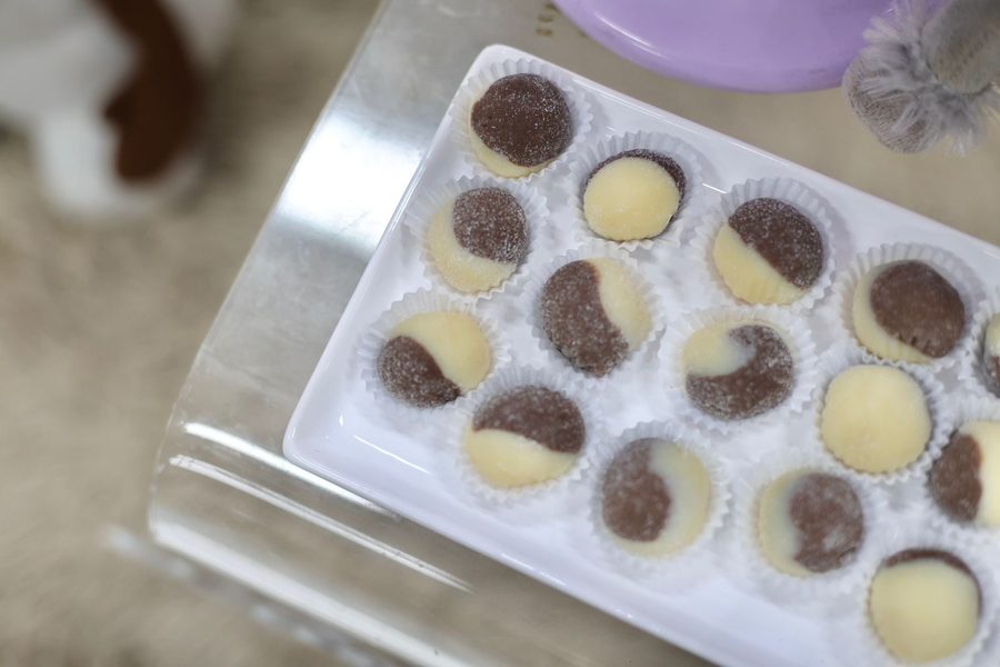 Docinhos preto e branco