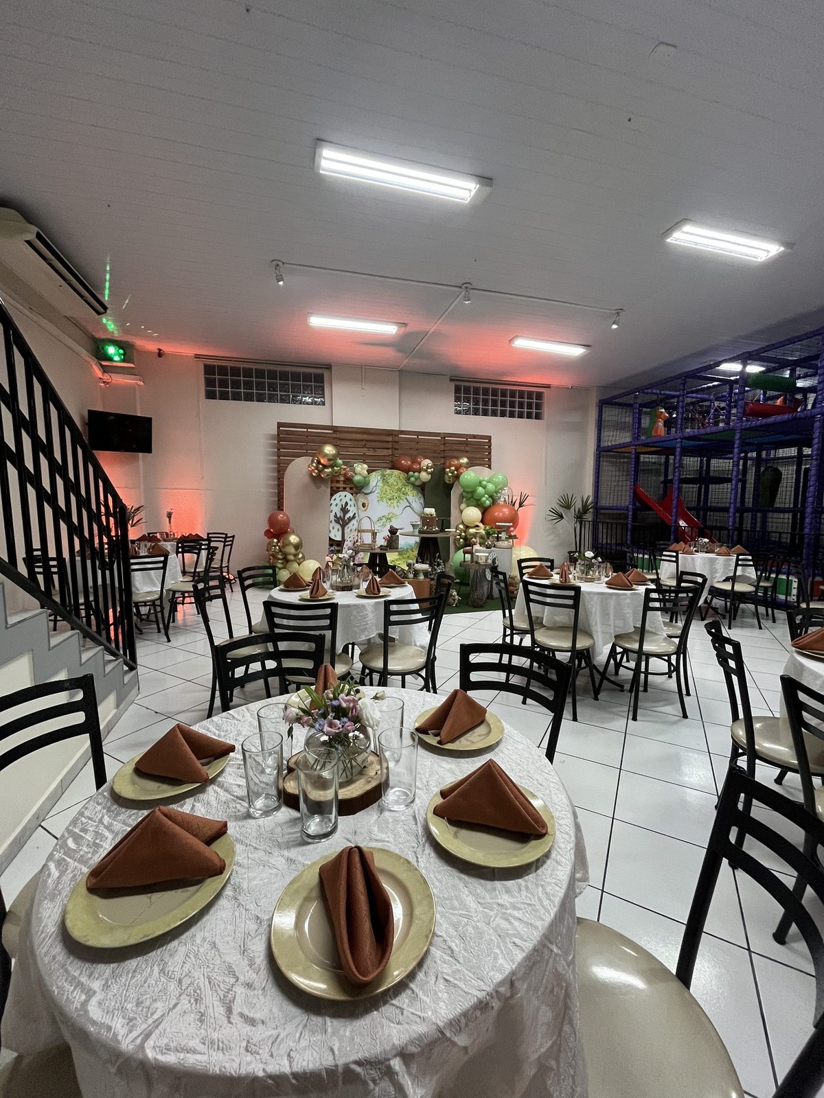 Decoração tema Jardim